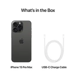 Смартфон Apple iPhone 15 Pro Max 512GB Black TitaniumModel A3106 (Grade A) Seller Refurbished - мініатюра 8