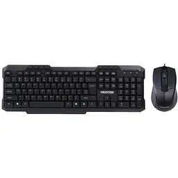 Комплект (клавіатура + мишка) Maxxter KMS-CM-02-UA USB Black