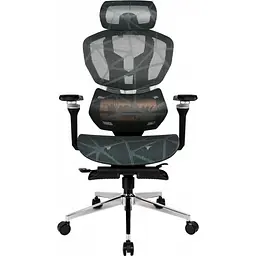 Геймерське крісло GT Racer X-7002 Massage Black/Black/Green [174672]