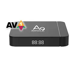 Smart TV Box Android 11 медіаплеєр Openbox A9 4K UHD IPTV 2/16 Гб - мініатюра 1