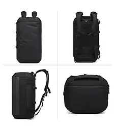 Сумка дорожня Ozuko 9747 величезний спортивний туристичний рюкзак речовий 76л Black (19363) - мініатюра 3
