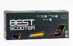 Самокат Best Scooter 68-89х54.5х34.5 см Чорний 000283577 - мініатюра 2