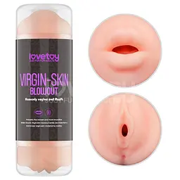 Мастурбатор подвійний SKIN BLOWOUT DOUBLE SIDE STROKER LOVETOYS 66-LV250015 102628