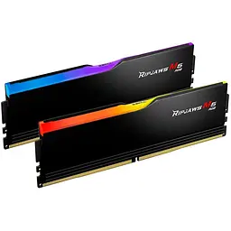 Модуль пам'яті G.Skill DDR5 32GB (2x16) Ripjaws M5 6400MHz RGB Black XMP (F5-6400J3239G16GX2-RM5RK) - мініатюра 2