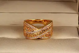 Кільце Xuping Jewelry Олімпія р 19 золотисте