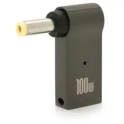 Адаптер USB-C F to DC 4.8x1.7mm M 100W for HP Voltronic (AHPTC4.8*1.7)