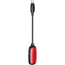 Перехідник адаптер Baseus L51 3 in 1 Lightning Male to 3.5mm+2 Lightning Female - мініатюра 4