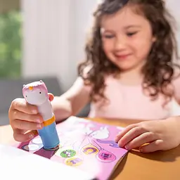 Набір з блокнотом та штампом з наліпками Melissa & Doug Sticker WOW Єдиноріг (SM93205/6074898) - мініатюра 6