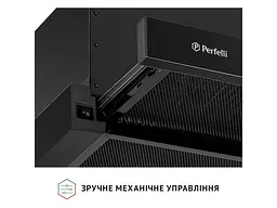 Витяжка телескопічна Perfelli TL 6622 Full BL 1000 LED - мініатюра 7