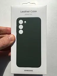 Оригінальний шкіряний чохол для Samsung Galaxy S23 Plus (6.6") Leather Cover Case EF-VS916LGEGRU Green - мініатюра 2