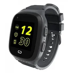 Смарт годинник-телефон дитячі LT31E з камерою WI-FI GPS SIM-карта Black (18321) - мініатюра 2
