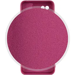 Чохол Silicone Cover Lakshmi Full Camera (A) для Xiaomi Poco C40 Бордовий / Marsala - мініатюра 3
