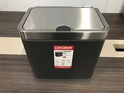 Відро для сміття сенсорне прямокутне Koer TC-020212-07 12 л graphite KR5585, Графит - мініатюра 2