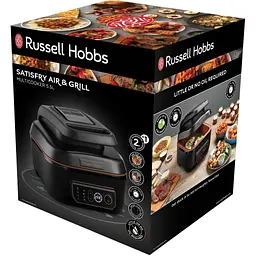 Мультипіч Russell Hobbs SatisFry Air&Grill 1745 Вт чорно-помаранчева (26520-56) - мініатюра 4