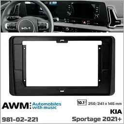 Перехідна рамка KIA Sportage AWM 981-02-221 - мініатюра 5