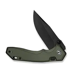 Ніж складаний туристичний Civivi Elite Brova, (8.7 см) CPM S35VN / Aluminum зелений - мініатюра 3
