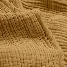 Простирадло на резинці муслін Cosas Mustard 200х200х20 см (08Muslin_Mustard_200x200x20) - мініатюра 8