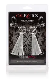 Зажимы для сосков Calexotics Playful Tassels (сріблястий) - мініатюра 6