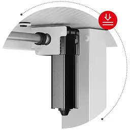 Комп'ютерний стіл Huzaro Hero 8.2 White з електричним регулюванням  - мініатюра 9
