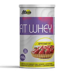 Замінник харчування FitWhey 450 грам Фруктовий тарт FitWin fit0026159
