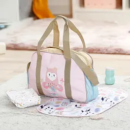 Сумка для ляльки BABY BORN – КВІТКОВИЙ НАСТРІЙ (з аксес.) BABY born 837894 - мініатюра 4