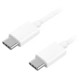 Кабель Samsung Type-C USB - Type-C (M/M), 1 м, Білий (EP-DA705BWRGRU) OEM
