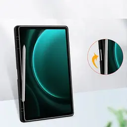 Чохол-книжка BeCover Soft Edge з кріпленням для стілусу для Samsung Galaxy Tab S9 Plus SM-X810/SM-X816 /S9 FE Plus (710404) - мініатюра 5
