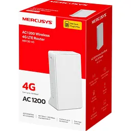 Бездротовий маршрутизатор (роутер) Mercusys MB130-4G [128286] - мініатюра 3