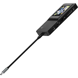 USB-Хаб Ajazz 8 в 1 (AKP01E-B) - мініатюра 4