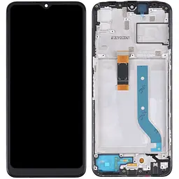 Дисплей Motorola XT2149 Moto G50 5G чорний, з рамкою