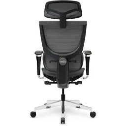 Офісне крісло Mealux S8 Air Black (HF-S8P M/B) - мініатюра 4