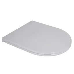 Сидіння для унітазу Mixxus Premium Seat Cover Ellipse-Wave-2001 з мікроліфтом 428х361х50 мм MP6610, Білий