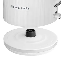 Russell Hobbs Електрочайник Eden, 1.7л, нержавіюча сталь, пластик, білий - мініатюра 5