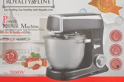 Міксер планетарний тестоміс Royalty Line RL-PKM-2100.7 Black 7,5 л. - мініатюра 5