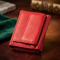 Гаманець ST Leather 18323 (ST440) дуже зручний жіночий червоний - мініатюра 4