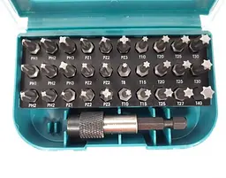 Набір біт та механічний бітотримач Makita P-73374 - мініатюра 3