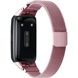 Ремінець DK CDK Metal Milanese Loop Magnetic для Huawei Band 6 (012956) (pink rose) - мініатюра 2