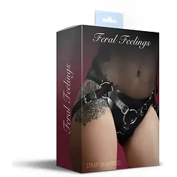Трусики для страпона Feral Feelings Strap-on Harness Black, Black - мініатюра 3