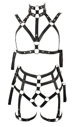 Бондажний набір Bad Kitty Naughty Toys Bondage Set S/M чорний - мініатюра 6