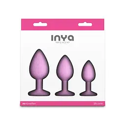 Набір анальних пробок NS Novelties INYA - Triple Ace Kit - мініатюра 4