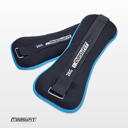 Обтяжувачі EasyFit Comfort 2 кг для ніг та рук з металом (пара) - мініатюра 4