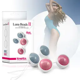 Вагінальні кульки - Luna Beads II Blue Love Toy 6452LVTOY259 91290 - мініатюра 2