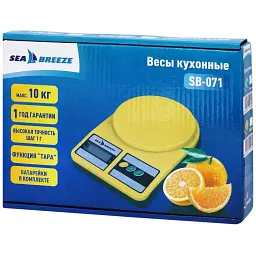Весы кухонные Sea Breeze SB-071 до 10 кг.