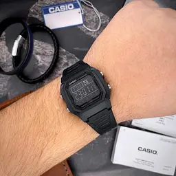 Чоловічий годинник Casio W-800H-1B Чорний ( AT1141-0063 ) - мініатюра 9