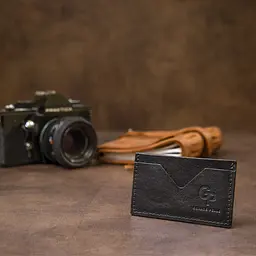 Шкіряний картхолдер GRANDE PELLE 9,5х6 см acs0025872 - мініатюра 5