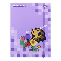 Папка для зошитів В5 Yes №500244 "Minecraft.Spring" на резинці картон