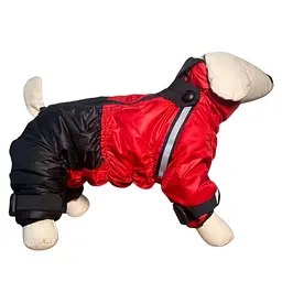Комбинезон Diego snow sintepon print M Красный - 7-размер.