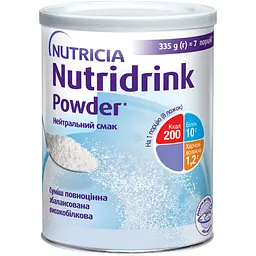 Энтеральное питание Nutricia Nutridrink Powder с нейтральным вкусом 335 г