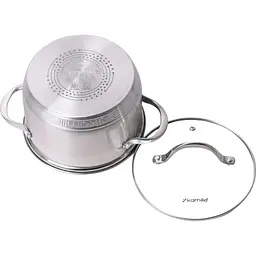 Каструля Kamille, з кришкою, 18 см, 2,9 л (KM-4718S) - мініатюра 5