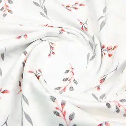 Пелюшки фланелеві Cosas Pine Branchlets 80x80 см, рожеві - мініатюра 3